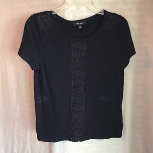 Navy Blue Nine West Top
